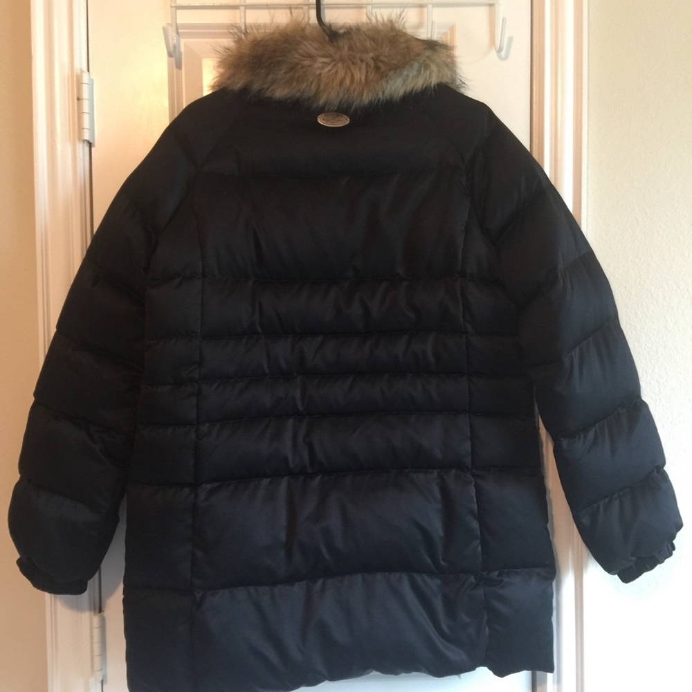 BABY PHAT PUFFER JACKET WITH FAKE FUR - Picture 2 of 16